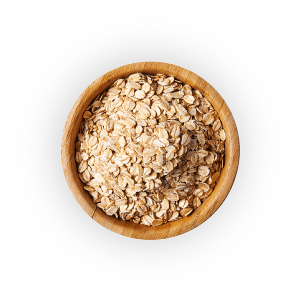bowl of organic oats