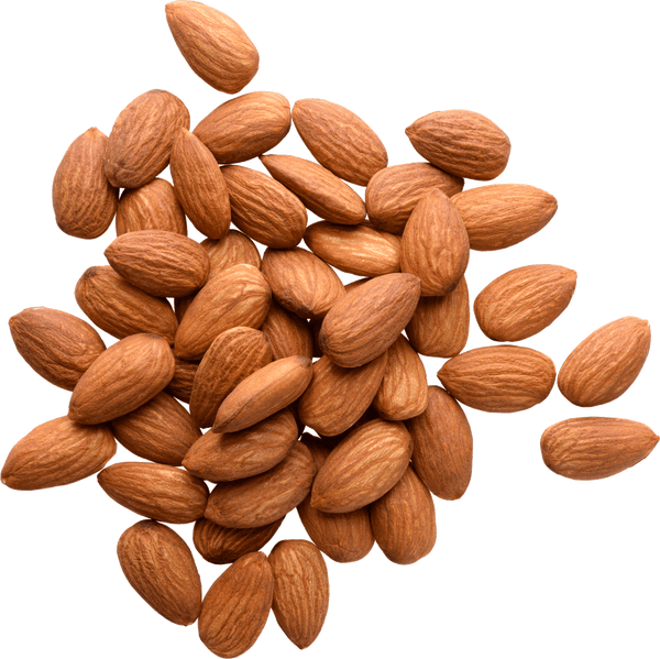 pile of almonds