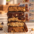 5 zing bars stacked on table