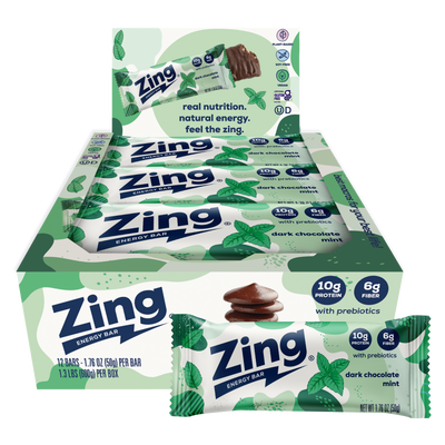 dark chocolate mint energy bars